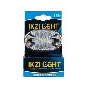 IKZI Light koplamp ovaal 5 led batterij stuurbocht