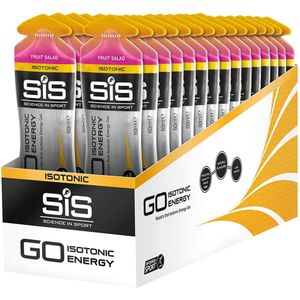 SiS Energygel Go Isotonic | Energie gel | Isotone Sportgel | Fruit salad | 30 x 60ml