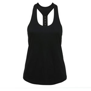 Tri Dri Vrouwen/dames Performance Strap Back Vest (XL) (Zwart)