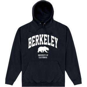Berkeley Unisex Beer Hoodie voor Volwassenen (XL) (Zwart)