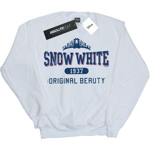 Disney Dames/Dames Prinses Snow White Original Beauty Collegiate Sweatshirt (L) (Wit)