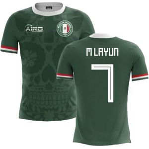 2022-2023 Mexico Home Concept Football Shirt (M Layun 7)