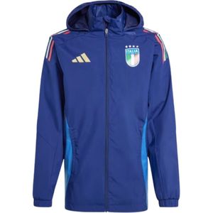 Adidas Italy All Weather 23/24 Jacket Blauw L