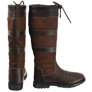 HyLAND Volwassenen Bakewell Long Country Boots (38 EU) (Donkerbruin)