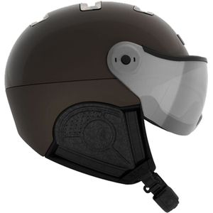 Kask Chrome Platinum - Skihelm met Vizier - Spiegelend Vizier (☁/❄/☀) Cat. 2