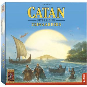 Catan - De Zeevaarders Uitbreidingsset: Nieuwe scenario's voor 3-4 spelers vanaf 10 jaar | +/- 75 minuten speelplezier