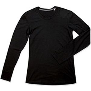 Stedman - Heren Clive Lange Mouwen T-Shirt (L) (Zwart)