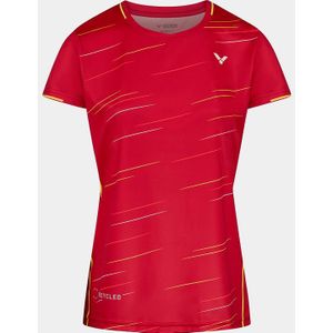 Victor T-shirt T-24101 Red Dames Shirt