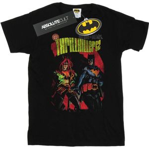 DC Comics Jongens Batman en Batgirl Thrilkiller 62 T-Shirt (116) (Zwart)