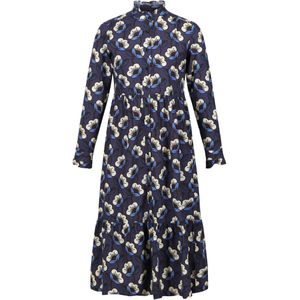 Regatta Dames/Dames Orla Kiely Passion Bloemen Midi Jurk (36 DE) (Marine)