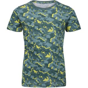 Regatta Kinderen/Kinderen Bosley VI Camouflage T-Shirt (5-6 Years) (Zeedennen)