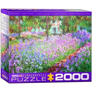 Puzzel Eurographics - Claude Monet: De tuin van de kunstenaar, 2000 stukjes