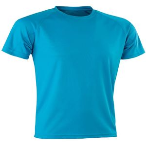 Spiro Heren Aircool T-Shirt (S) (Oceaan Blauw)