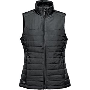 Stormtech Dames/dames Nautilus gewatteerd gilet (S) (Zwart)