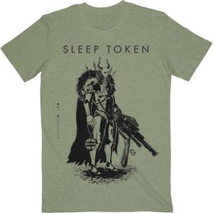 Sleep Token Unisex volwassen The Summoning T-Shirt (L) (Groen)