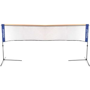 Draagbaar badmintonnet 300cm met verstelbare hoogte 75-155cm