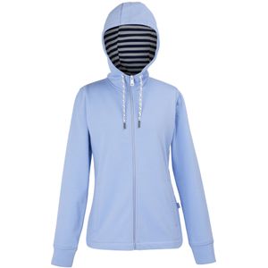 Regatta Dames/Dames Bayletta Gestreepte Voering Full Zip Hoodie (46 DE) (Hortensia Blauw)