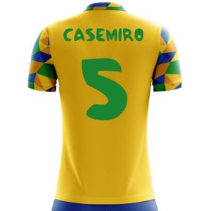2022-2023 Brazil Home Concept Football Shirt (Casemiro 5)
