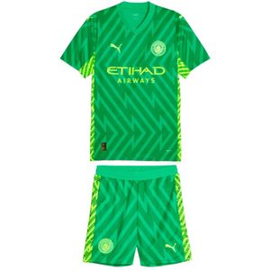 2023-2024 Man City Goalkeeper Mini Kit (Green)