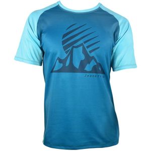Ridge Blue technical mountain bike (MTB) T-shirt