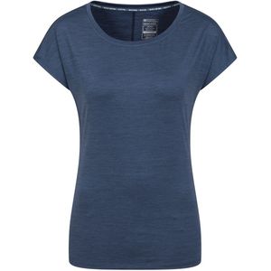 Mountain Warehouse Dames/Dames Panna II UV-bescherming Los T-Shirt (44 DE) (Marine)