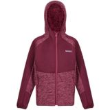 Regatta Childrens/Kids Dissolver VI Marl Fleece Full Zip Hoodie (164) (Violet/Amarant Haze)