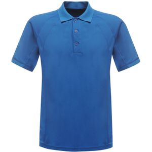 Regatta Professioneel Heren Coolweave Poloshirt met korte mouwen (M) (Oxford Blauw)