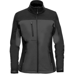 Stormtech Dames/dames Cascades Soft Shell Jas (L) (Dolfijn/Zwart)