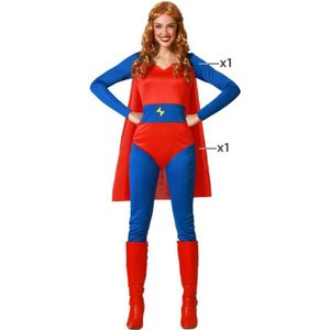 Kostuums voor Volwassenen Superheld Vrouw Maat M/L