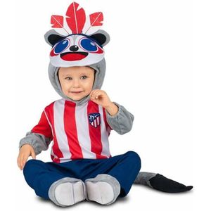 Kostuums voor Baby's Atlético Madrid 5 Onderdelen Amerikaans-Indiaans Maat 12-24 Maanden