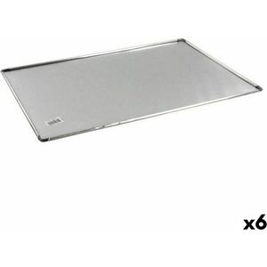 Ovenschaal VR Aluminium Rechthoekig 44 x 31 x 0,5 cm (6 Stuks)