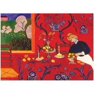 Puzzel Eurographics - Henri Matisse: Harmonie in Rood van Henri Mat, 1000 stukjes