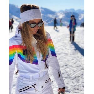 Rainbow Road Ski Suit Curved Fit - Dames