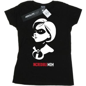 Disney Dames/Dames The Incredibles Incredible Mamma Katoenen T-Shirt (S) (Zwart)