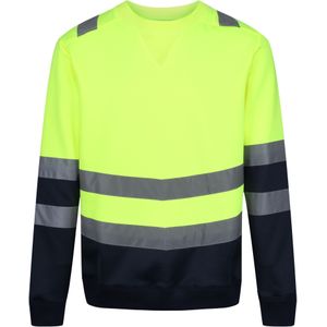 Regatta Heren Pro High-Vis Sweatshirt (S) (Neon geel)