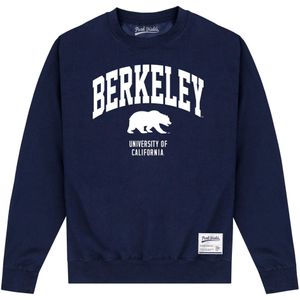 UC Berkeley Sweatshirt met beren voor volwassenen (S) (Marineblauw)