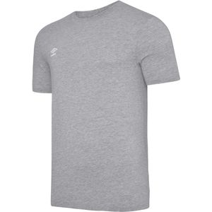 Umbro Heren Club Leisure T-Shirt (S) (Lichtgrijs mergel)