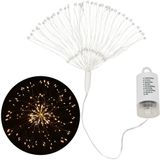 Kerstverlichting | Ster | Binnen & Buiten | Batterij | 100 LED | Warm Wit