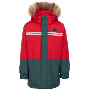 Trespass Regenjas Laytone voor kinderen (128) (Rood)