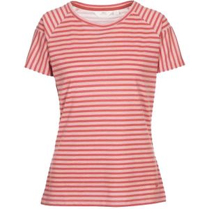 Trespass - Dames Ani T-Shirt (2XS) (Rabarber Rode Stripe)