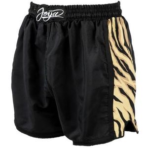 Joya Womens Kickboksbroek - Tijger - Zwart - M