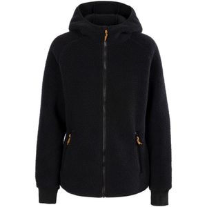 Trespass Dames/Dames Reel Leren Fleece Jas (L) (Zwart)