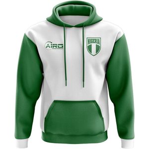 Nigeria Concept Country Football Hoody (White)