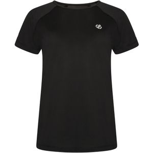 Dare 2B Dames/dames Corral T-shirt (36 DE) (Zwart/Zwart)