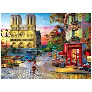Puzzel Eurographics - Dominic Davison: Notre Dame van Dominic Davison, 1000 stukjes