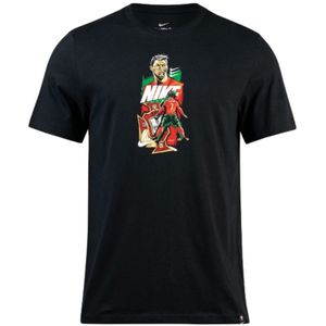 2022-2023 Portugal Ronaldo Player Tee (Black)