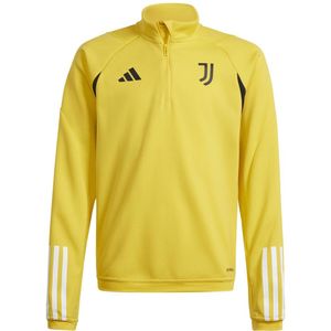 Adidas Juventus 23/24 Junior Half Zip Sweatshirt Training Geel 9-10 Years