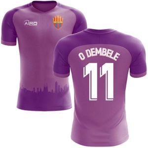 2020-2021 Barcelona Third Concept Football Shirt (O Dembele 11) - Kids