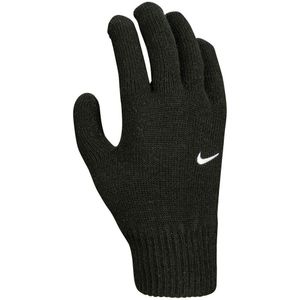 Nike Kinderen/Kinderen Gebreide Swoosh Winterhandschoenen (S-M) (Zwart/Wit)