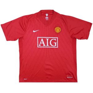 Manchester United 2007-09 Home Shirt (Very Good)